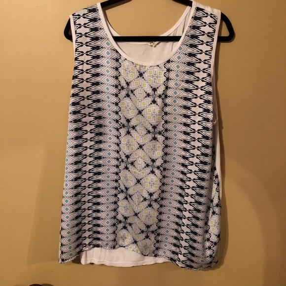 Multi-patterned Tank - Picture 1 of 2